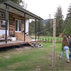 Living in a Compact 200ft Tiny House