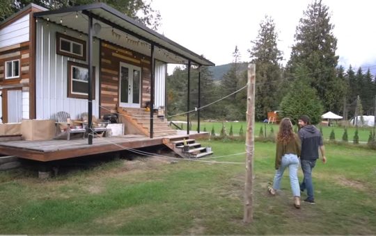 Living in a Compact 200ft Tiny House