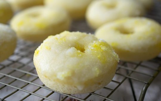 Baked Lemon Donuts Delight