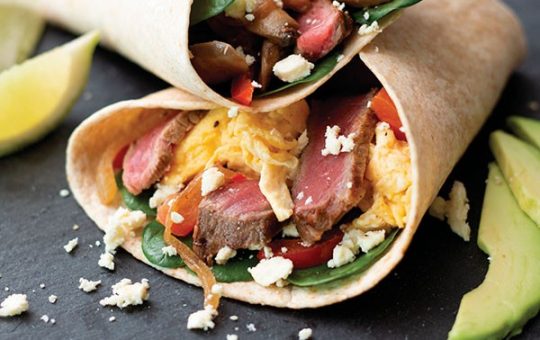 Power Brunch with a Protein-Packed Burrito