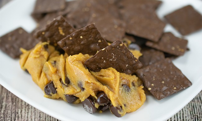 Peanut Butter Chocolate Chickpea Cookie Dip