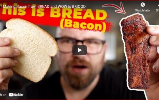 bacon out of bread